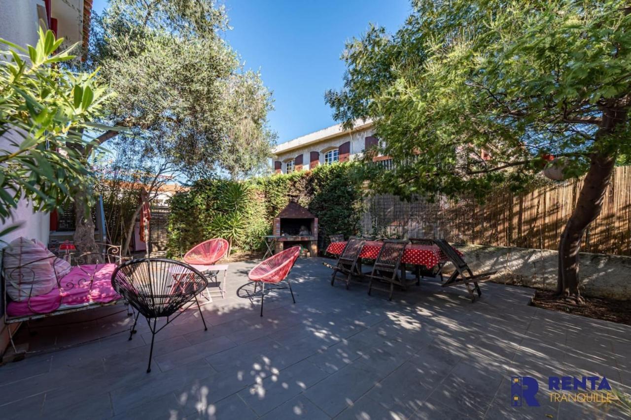 Villa Catalane I 200 M I Terrasse 20 M I Jardin แปร์ปินญอง ภายนอก รูปภาพ